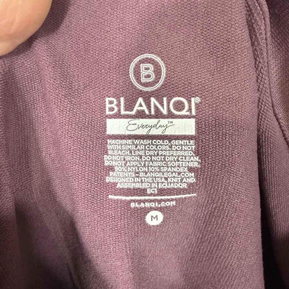 Bundle of 2 Blanqi Maternity Everyday Belly Support Cropped Leggings Size M - Picture 3 of 13